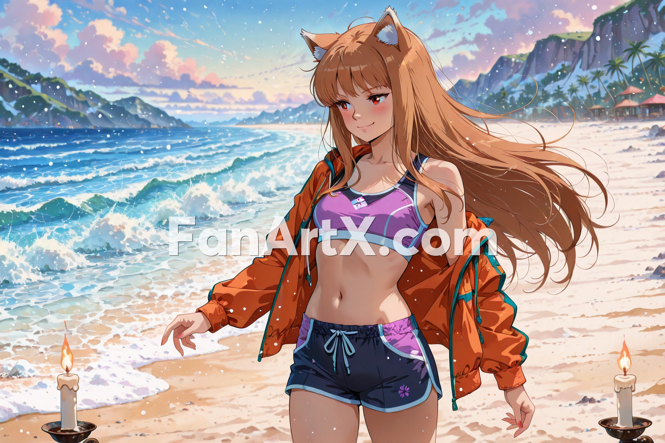 Holo fanart - Spice and Wolf characters 2684842